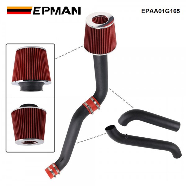 EPMAN Racing Cold Air Intake Kit + Filter For Honda Accord 2.2L/2.3L L4 1994-2002 EPAA01G165