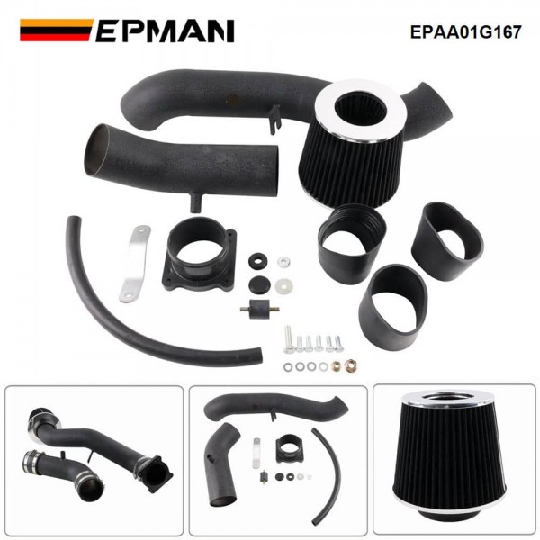 EPMAN Cold Air Intake Induction Pipe +Filter For Infiniti G35 V35 For Nissan 350Z W/ Filter EPAA01G167