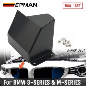 EPMAN Aluminum Heat Shield Cover For BMW M2 M3 M4 1 2 3 4 Series F30 320  F80 F82 N20 Cold Air Scoops Intake EPAA01G234