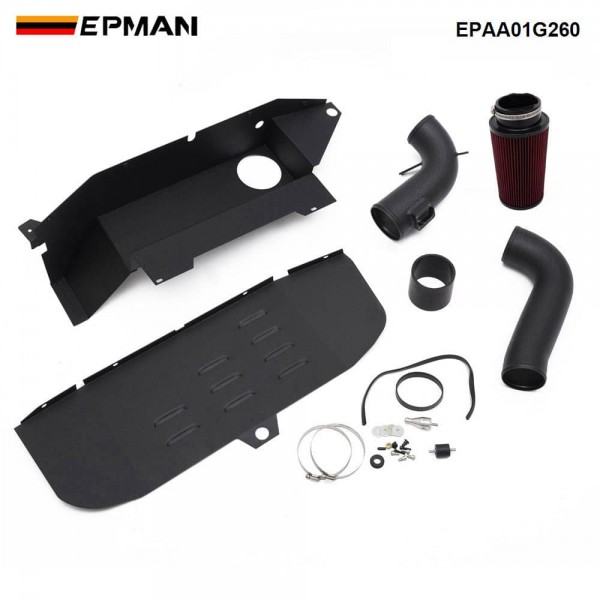 EPMAN Turbo Air Intake System With Aluminum Pipe, Filter,Accessories For BMW 228i 320i 328i 420i 428i F22 F30 F32 2012-2016 EPAA01G260