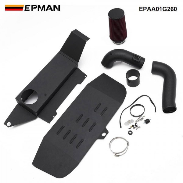 EPMAN Turbo Air Intake System With Aluminum Pipe, Filter,Accessories For BMW 228i 320i 328i 420i 428i F22 F30 F32 2012-2016 EPAA01G260