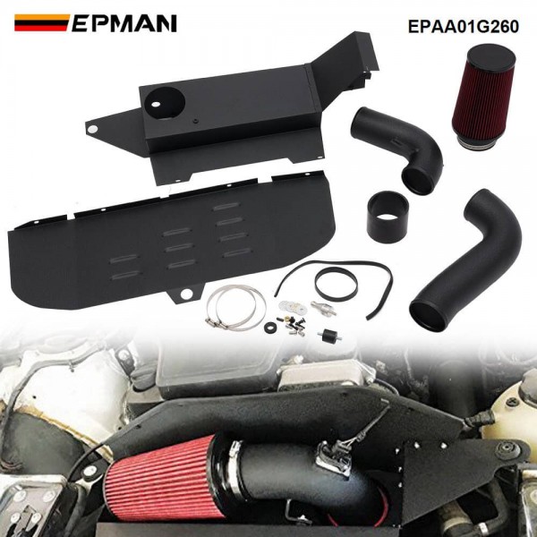 EPMAN Turbo Air Intake System With Aluminum Pipe, Filter,Accessories For BMW 228i 320i 328i 420i 428i F22 F30 F32 2012-2016 EPAA01G260