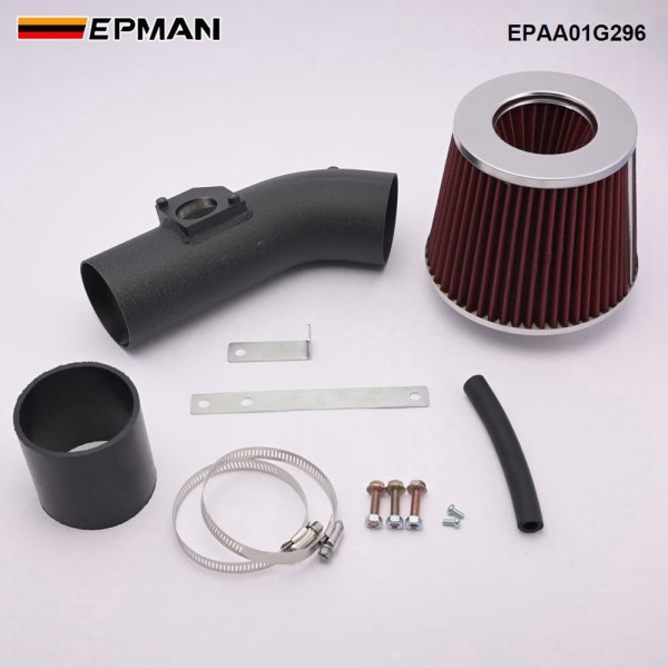 EPMAN Short Ram Air Intake Kit + Filter For Mazda 3 with 2.5L L4 2010-2012 Increase Performance & Horsepower EPAA01G296