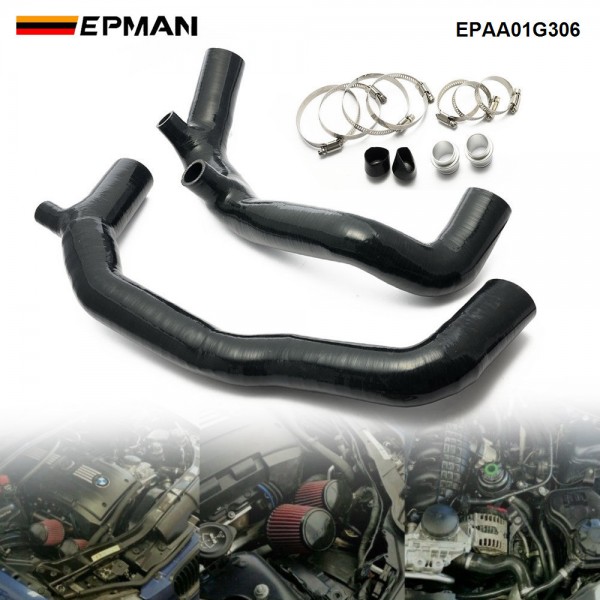 EPMAN 2" Silicone Intake Hose Pipe for BMW N54 135i 335i 535i Z4 Turbo Upgrade EPAA01G306