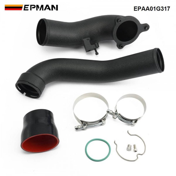 EPMAN Intercooler & Intake Charge Pipe Upgrade Kit 3" Aluminum For BMW F22 F23  F32 F33 F34 F30 F36 G12 G32 G30 B58 EPAA01G317