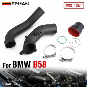 EPMAN Intercooler & Intake Charge Pipe Upgrade Kit 3" Aluminum For BMW F22 F23  F32 F33 F34 F30 F36 G12 G32 G30 B58 EPAA01G317