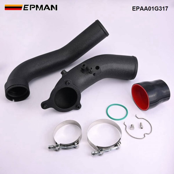 EPMAN Intercooler & Intake Charge Pipe Upgrade Kit 3" Aluminum For BMW F22 F23  F32 F33 F34 F30 F36 G12 G32 G30 B58 EPAA01G317