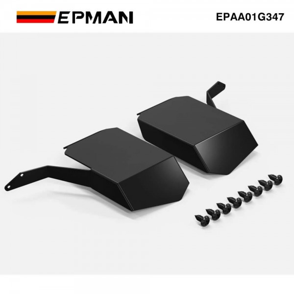 EPMAN Dynamic Air Intake Scoops for BMW E60 E61 5 Series 2004-2009 Aluminum Active Airflow Kit EPAA01G347