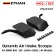 EPMAN Dynamic Air Intake Scoops for BMW E60 E61 5 Series 2004-2009 Aluminum Active Airflow Kit EPAA01G347