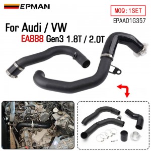 EPMAN Intercooler Charge Pipe Kit For VW Golf GTI R MK7 Audi A3 S3 EA888 GEN3 1.8T 2.0T TSI EPAA01G357