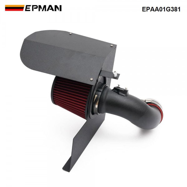 EPMAN 3" Cold Air Intake Kit with Heat Shield for BMW B48 2.0T (F20/F22/F30/F32) EPAA01G381