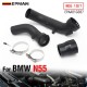 EPMAN Charge Pipe Upgrade Kit - 6061 Aluminum, 3" Mandrel-Bent, CNC Billet Flanges for BMW N55 F-Chassis EPAA01G387