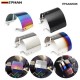EPMAN 10PCS/LOT Air Intake Filter Heat Shield Cover 2.5"-5" Neck General Stainless Steel EPAA02G06-10T