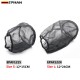 EPMAN Universal Car Cone Air Filter Protective Cover Waterproof Oilproof Dustproof for High Flow Air Intake Filters Black 