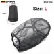 EPMAN Universal Car Cone Air Filter Protective Cover Waterproof Oilproof Dustproof for High Flow Air Intake Filters Black 