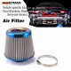 EPMAN Stainless Steel Engine Air Filter 3" Round Tapered Universal Cold Air Intake Cone Filter Burnt Blue EPAF76NEO