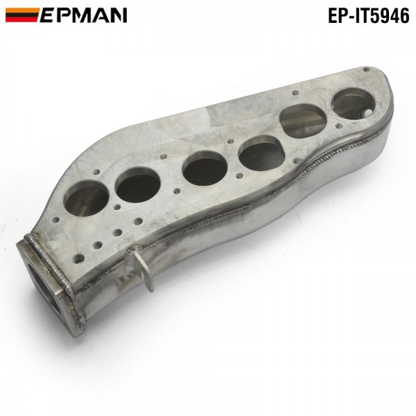 TANSKY Cast Aluminum Turbo Intake Manifold Polished JDM High Performance For Nissan RB20 EP-IT5946