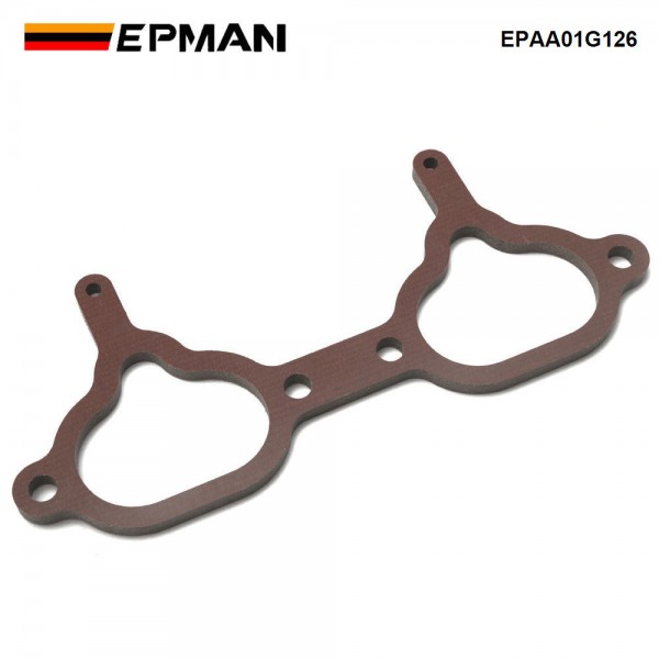 EPMAN Phenolic Manifold Spacers 6mm PAIR For Subaru WRX STI 94-98 V1-4/Liberty RS 89-98 Phase1 Engines EPAA01G126