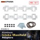 EPMAN Rectangle Intake Manifold Adapter Plates For LS1 Cathedral Port Cylinder Head to LS3 LSA ZL1 CTS-V Silver EPAA09G12 EPMAN Rectangle Intake Manifold Adapter Plates For LS1 Cathedral Port Cylinder Head to LS3 LSA ZL1 CTS-V Silver EPAA09G12