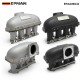 EPMAN Centerfeed Intake Manifold - Cast Aluminum + CNC, 90mm Opening, Silver or Black, FOR K20/K24 & K-Swap EPAA09G32