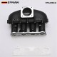 EPMAN Centerfeed Intake Manifold - Cast Aluminum + CNC, 90mm Opening, Silver or Black, FOR K20/K24 & K-Swap EPAA09G32