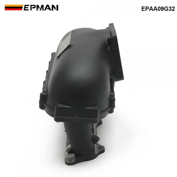 EPMAN Centerfeed Intake Manifold - Cast Aluminum + CNC, 90mm Opening, Silver or Black, FOR K20/K24 & K-Swap EPAA09G32