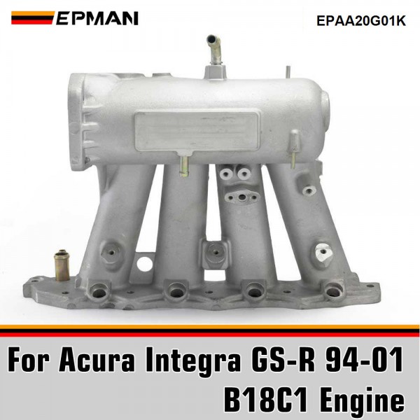 EPMAN Air Intake Manifold Cast Aluminum For Acura Integra 94-01 GSR (B18C1 Engine) EPAA20G01K EPMAN Air Intake Manifold Cast Aluminum For Acura Integra 94-01 GSR (B18C1 Engine) EPAA20G01K