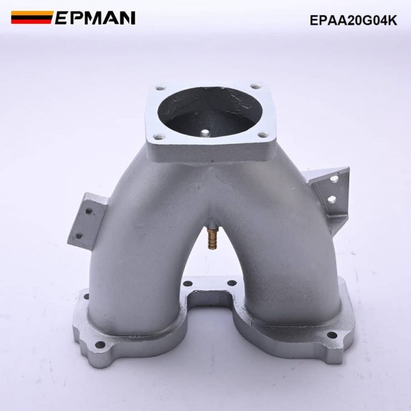 EPMAN Cast Aluminum Y-Pipe Manifold Intake Oval for Nissan TB48 For Toyota 1FZ 4500 Turbo Upgrade EPAA20G04K