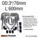 Pipe Length = 600mm +$26.08