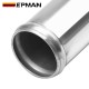 EPMAN Universal OD:2"/2.25" /2.5" / 2.75"/3" Turbo Intercooler Aluminum Pipe Silicone Hose Kit Black Length: 600mm/450mm
