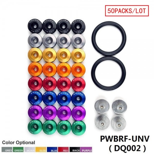 50PACKS/LOT Pass-word:JDM Quick Release Fasteners Description PWBRF-UNV(DQ002) 50PACKS/LOT Pass-word:JDM Quick Release Fasteners Description PWBRF-UNV(DQ002)