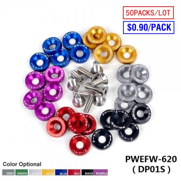 50PACKS/LOT Pass-word:JDM Fender Washers PWEFW-620（DP01S）