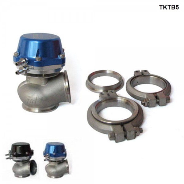 TURBO-SMART Pro-Gate 50mm External Wastegate (Black / Blue) TKTB5 