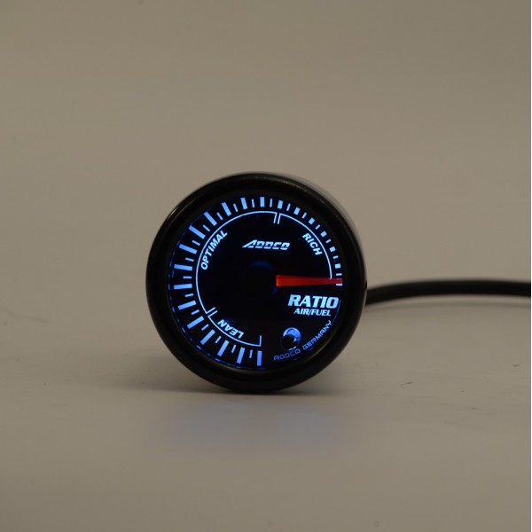 Car Auto 12V 52mm/2" 7 Colors Universal  Car Auto Air Fuel Ratio Gauge Meter LED With Holder AD-GA52AIRF