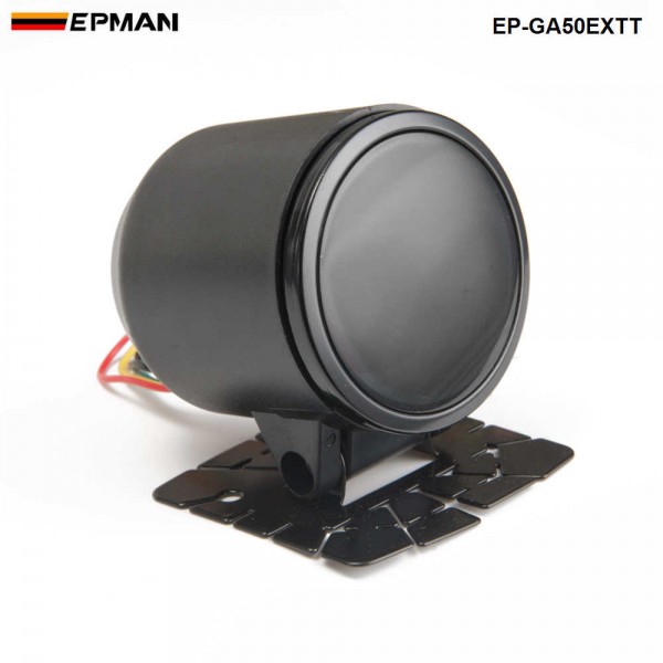 New ! Epman Racing 2" 52mm Smoked Digital Color Analog LED Exhaust Gas Temp Temperature EXT Gauge With Sensor EP-GA50EXTT