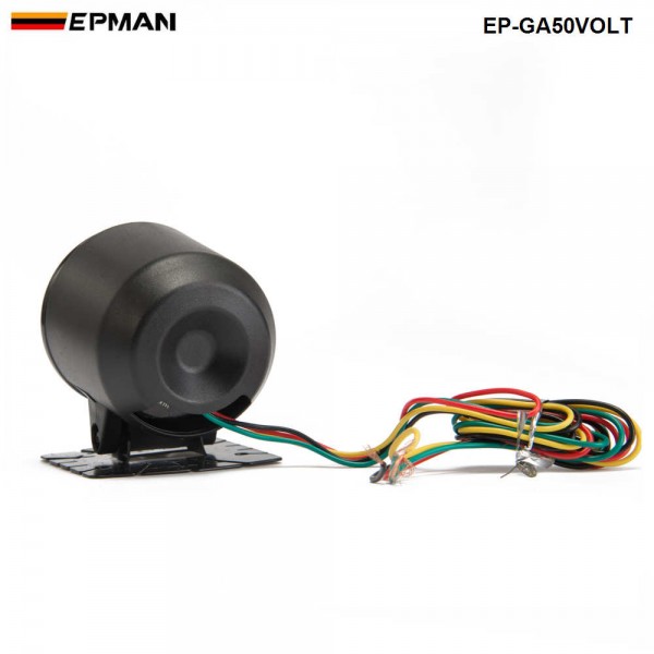 New ! Epman Racing 2" 52mm Smoked Digital Color Analog Digital Voltage Volt Meter Gauge with bracket EP-GA50VOLT