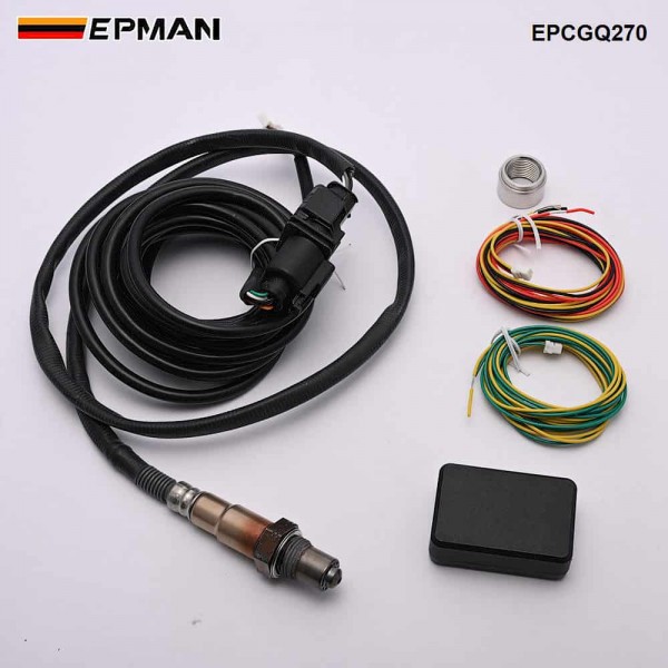 EPMAN Wideband O2 Sensor for Automotive Exhaust System - Universal Oxygen Sensor with Heater EPCGQ270
