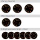 EPMAN 12V 10 Colors Digital LED Display 2" 52mm Universal Auto Exhaust Gas Temp Temperature EXT Gauge Car Meter With Sensor And Holder EPXX709