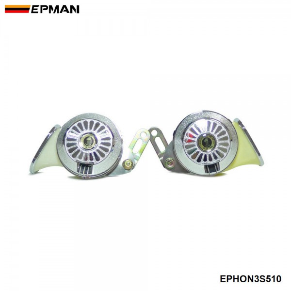 EPMAN 15SETS/CARTON 3 Sounds Universal Digital Car Horn Replace Motorcycle Auto RV Truck Siren 110dB 12V Cubic Slim EPHON3S510-15T