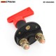 EPMAN 12V 24V Red Key Cut Off Battery Main Kill Switch Vehicle Car Modified Isolator Disconnector Car Power Switch for Auto truck boat EP-RSK3003