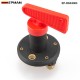 EPMAN 12V 24V Red Key Cut Off Battery Main Kill Switch Vehicle Car Modified Isolator Disconnector Car Power Switch for Auto truck boat EP-RSK3003