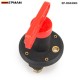 EPMAN 12V 24V Red Key Cut Off Battery Main Kill Switch Vehicle Car Modified Isolator Disconnector Car Power Switch for Auto truck boat EP-RSK3003