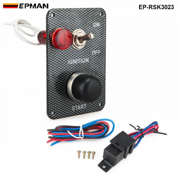 Racing Switch Ki Car Electronics/Switch Panels-Flip-up Start/Ignition/Accessory EP-RSK3023