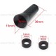 EPMAN Universal Car Black Antenna Truck Shark Fin Roof Decorative Dummy Carbon Fiber Aerial Length 3.5cm TK-TX001-35 EPMAN Universal Car Black Antenna Truck Shark Fin Roof Decorative Dummy Carbon Fiber Aerial Length 3.5cm TK-TX001-35