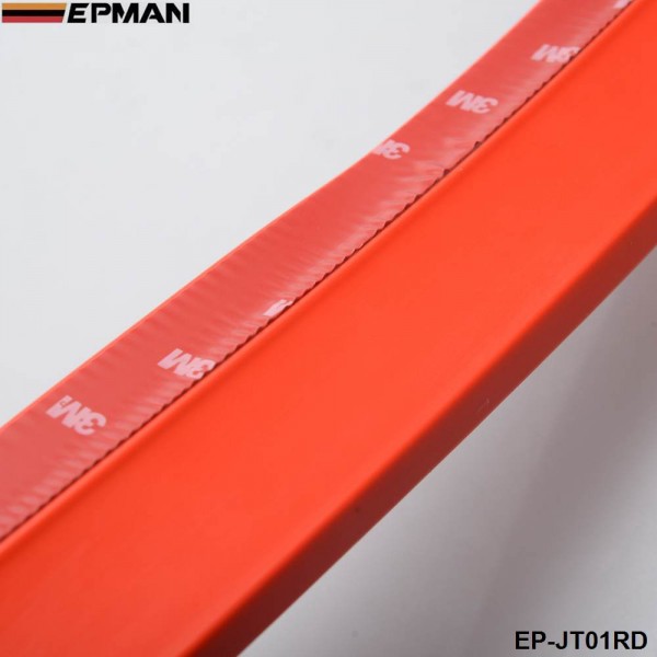 EPMAN 2.5M Car Front Bumper Lip Splitter Body Kit Spoiler Skirt Valance Chin For Lexus (Black/Red/Blue) EP-JT01