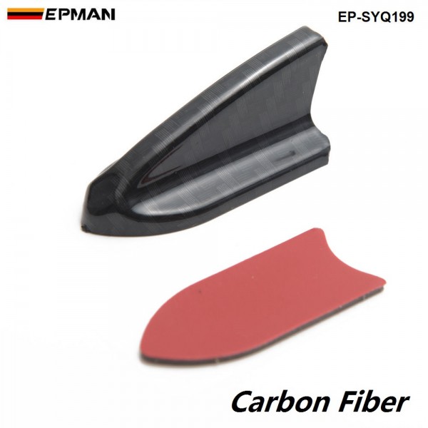 EPMAN -10pcs/lot Car ABS Black Roof Shark Fin Spoiler Wing Vortex Generator Universal EP-SYQ199