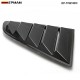 EPMAN -2PCS/SET Sand Sprayed Or Specular or Carbon Fiber Side Window Quarter Scoop Louver Cover For Ford Mustang 2015-17 GT EP-TFB15FDTW