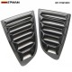 EPMAN -2PCS/SET Sand Sprayed Or Specular or Carbon Fiber Side Window Quarter Scoop Louver Cover For Ford Mustang 2015-17 GT EP-TFB15FDTW