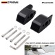 EPMAN Wing Riser Kit For 2017-2020 Subaru BRZ | Billet 6061 Aluminum Rear Spoiler Risers | Aggressive OEM Wing Lift EPAA01G393