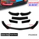 EPMAN 10SETS/CARTON 5PCS Car Universal Front Shovel Duck Lip Bumper Windproof Spoiler Accessories For Audi For Honda For VW EPAA08G38-10T EPMAN 10SETS/CARTON 5PCS Car Universal Front Shovel Duck Lip Bumper Windproof Spoiler Accessories For Audi For Honda For VW EPAA08G38-10T